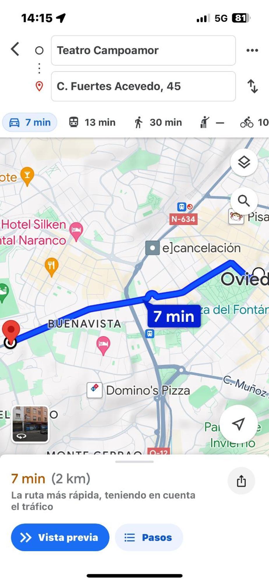 Vistas Monte Naranco Apartamento Con Parking 5Euros Al Dia Oviedo Exteriér fotografie