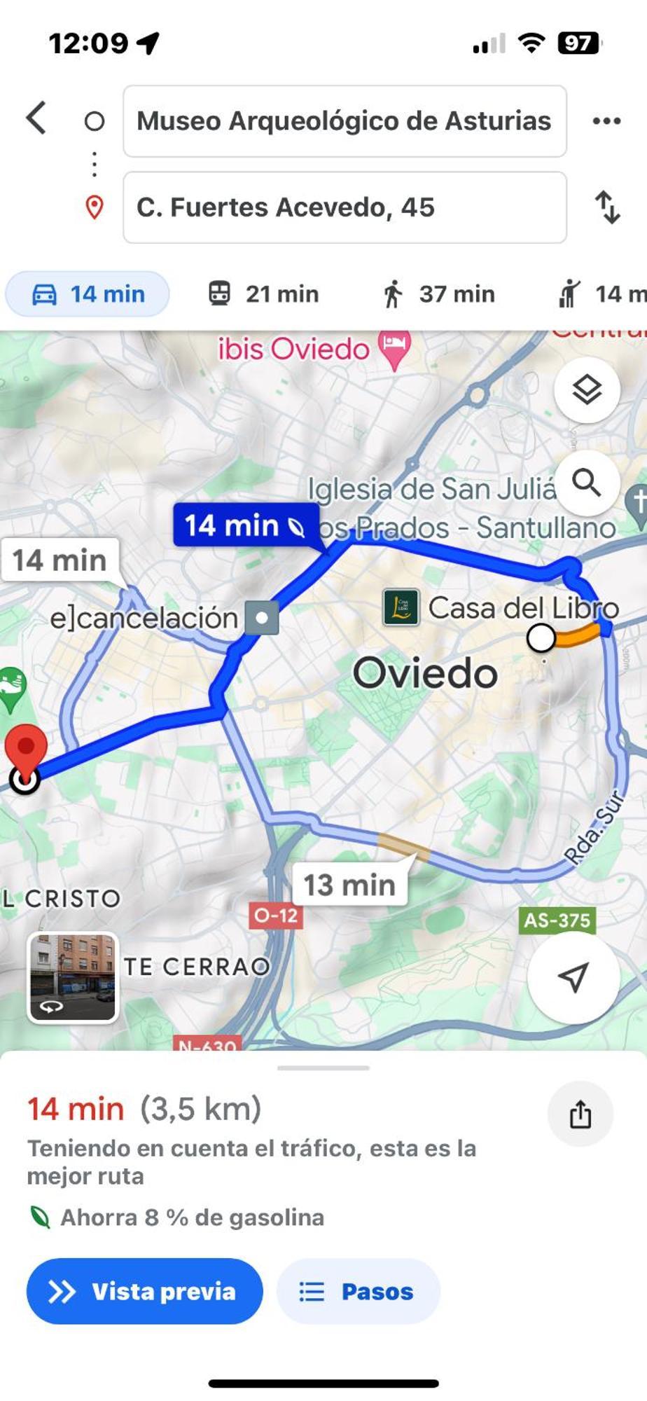 Vistas Monte Naranco Apartamento Con Parking 5Euros Al Dia Oviedo Exteriér fotografie